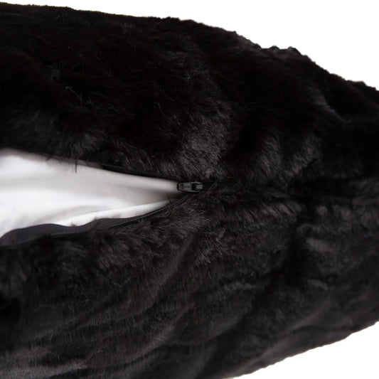 Pillow 14 x 22 Angora Ebony - Down Insert