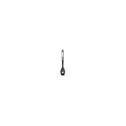 Silicone Scratch and Heat Resistance Edge Pasta Server, Grey
