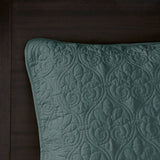 3 Piece Reversible Cottage Bedspread Set, Balsam Green