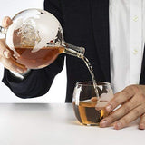 World Decanter with 2 Glasses Globe 2-2