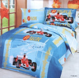 F1 Blue - Twin Size