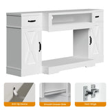 Tv Stands For Tvs Up To 75'', Farmhouse Media Console Table