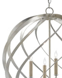 Roussel Silver Orb Chandelier