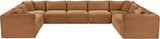 Shaggy - 9 Piece Modular U-Shaped Sectional