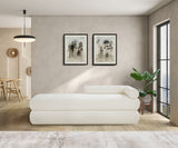 Kennedy Chenille Fabric Upholstered Bench
