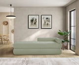Kennedy Chenille Fabric Upholstered Bench