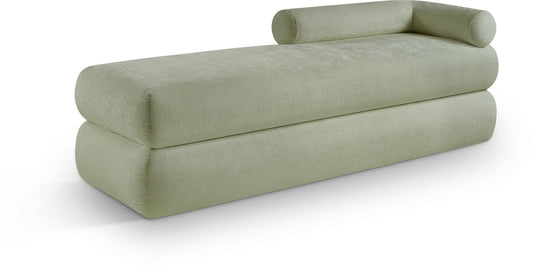 Kennedy Chenille Fabric Upholstered Bench