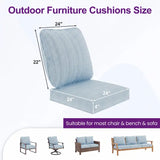 Wholesale 2‑Pack Deep‑Seat Patio Cushions with Removable Covers