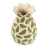 Darcy Ruffled Edge Vase