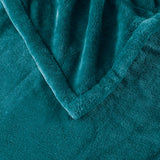 Heated 60x70" Plush Electric Throw Blanket, Teal