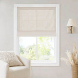 Total Blackout Cordless Roman Shade Linen