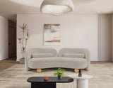Daphne 89" Chenille Fabric Upholstered Sofa