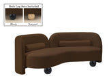 Daphne 89" Velvet Upholstered Sofa
