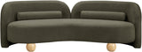 Daphne 89" Boucle Fabric Upholstered Sofa