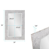 Off Grid Vanity Mirror - Gray