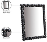 Aubrey Mirror - Elegant Mid-Century Wall Mirror in Solid Acacia Wood Frame for Timeless Style