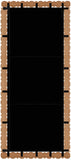 Aubrey Mirror - Elegant Mid-Century Wall Mirror in Solid Acacia Wood Frame for Timeless Style