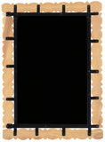 Aubrey Mirror - Elegant Mid-Century Wall Mirror in Solid Acacia Wood Frame for Timeless Style