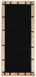 Aubrey Mirror - Elegant Mid-Century Wall Mirror in Solid Acacia Wood Frame for Timeless Style