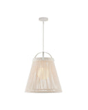 Parnell Medium White Pendant