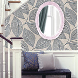 Queen Ann Mirror - Glossy Lilac