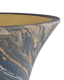 Brown Marbleized Double Gourd Vase