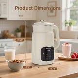 Sunvivi 8 in 1 Nut Milk Maker Machine: 60oz Soy Milk Maker F
