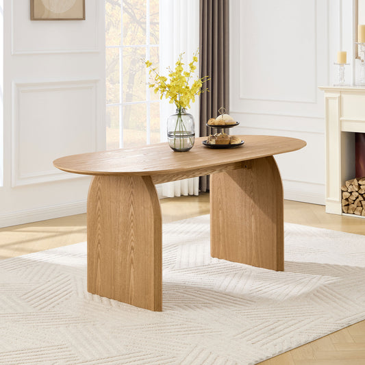 Birch 71" Oval Dining Table