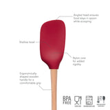 Flex-Core® Silicone and Wood Spoonula