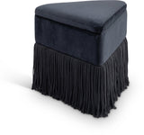 Trivoli Velvet Upholstered Stool