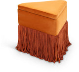 Trivoli Velvet Upholstered Stool