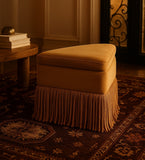 Trivoli Velvet Upholstered Stool