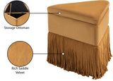 Trivoli Velvet Upholstered Stool