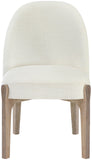 Torino - Upholstered Dining Chair With Brushed Natural Base (Set of 2)