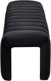 Andaz Bench - Luxurious Velvet Seating with Deep Channel Tufting for Elegant Home Decor Upgrade