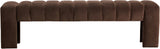 Andaz Bench - Luxurious Velvet Seating with Deep Channel Tufting for Elegant Home Decor Upgrade