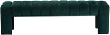 Andaz Bench - Luxurious Velvet Seating with Deep Channel Tufting for Elegant Home Decor Upgrade