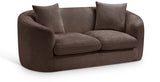 Penelope 66.5" Chenille Fabric Upholstered Upholstered Loveseat