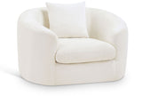 Penelope Chenille Fabric Upholstered Accent Chair