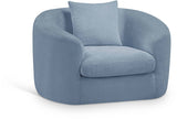 Penelope Chenille Fabric Upholstered Accent Chair