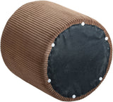 Roy Versatile Microsuede Ottoman Stool - Stylish Compact Seating for Small Spaces and Cozy Décor