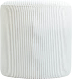 Roy Versatile Microsuede Ottoman Stool - Stylish Compact Seating for Small Spaces and Cozy Décor