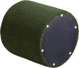 Roy Versatile Microsuede Ottoman Stool - Stylish Compact Seating for Small Spaces and Cozy Décor
