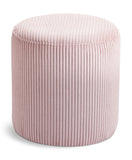 Roy Versatile Microsuede Ottoman Stool - Stylish Compact Seating for Small Spaces and Cozy Décor