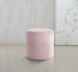 Roy Versatile Microsuede Ottoman Stool - Stylish Compact Seating for Small Spaces and Cozy Décor