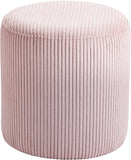 Roy Versatile Microsuede Ottoman Stool - Stylish Compact Seating for Small Spaces and Cozy Décor