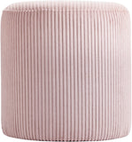 Roy Versatile Microsuede Ottoman Stool - Stylish Compact Seating for Small Spaces and Cozy Décor