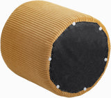 Roy Versatile Microsuede Ottoman Stool - Stylish Compact Seating for Small Spaces and Cozy Décor