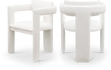 Brenda Vegan Leather Upholstered Dining Chair (Set of 2)