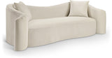 Destin 91" Velvet Upholstered Upholstered Sofa